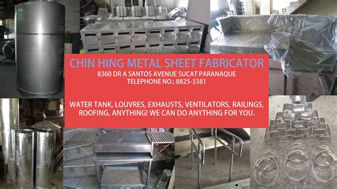 CHIN HING METAL SHEET FABRICATOR .